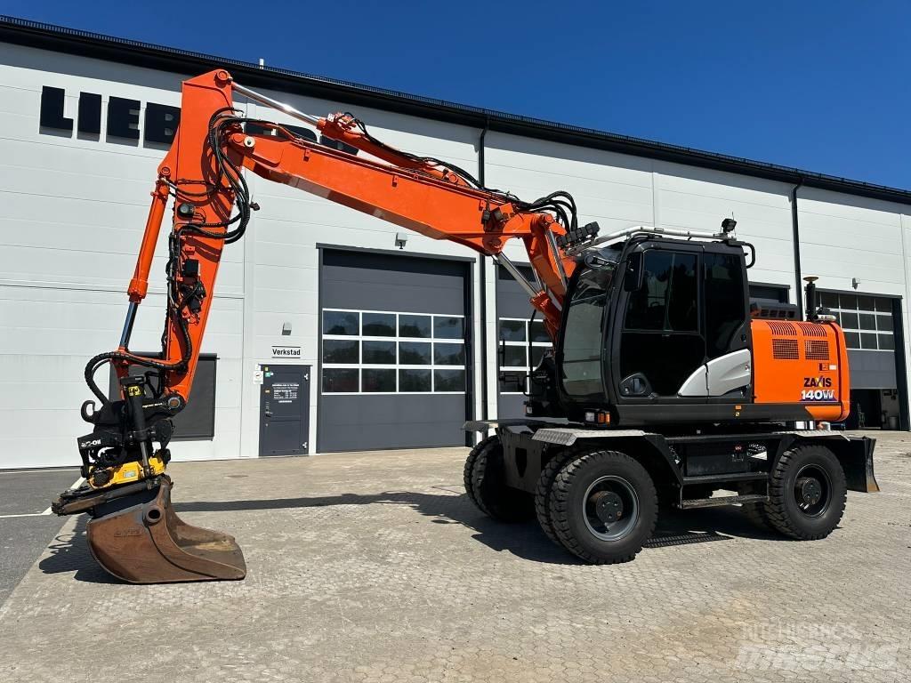 Hitachi ZX 140 W-6 Bagri na kolesih