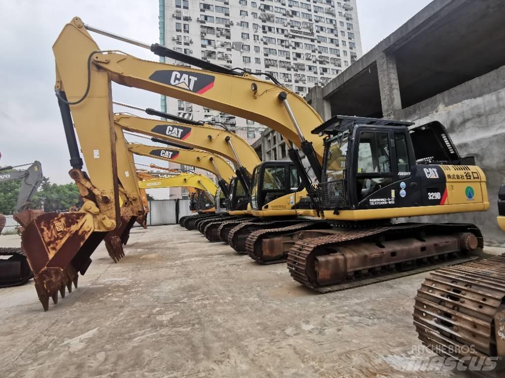 CAT 329 D Bagri goseničarji