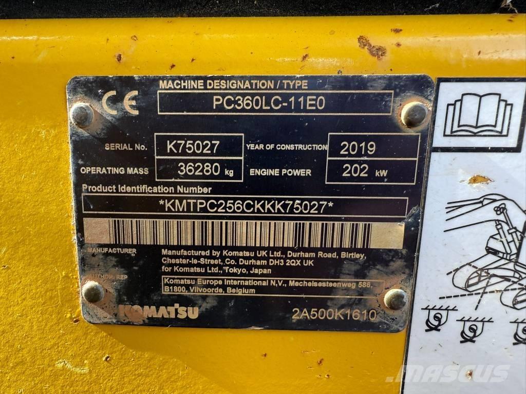 Komatsu PC 360 LC-11 Bagri goseničarji