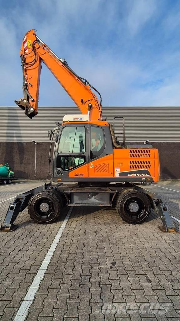 Doosan DX 170W-5 Bagri na kolesih