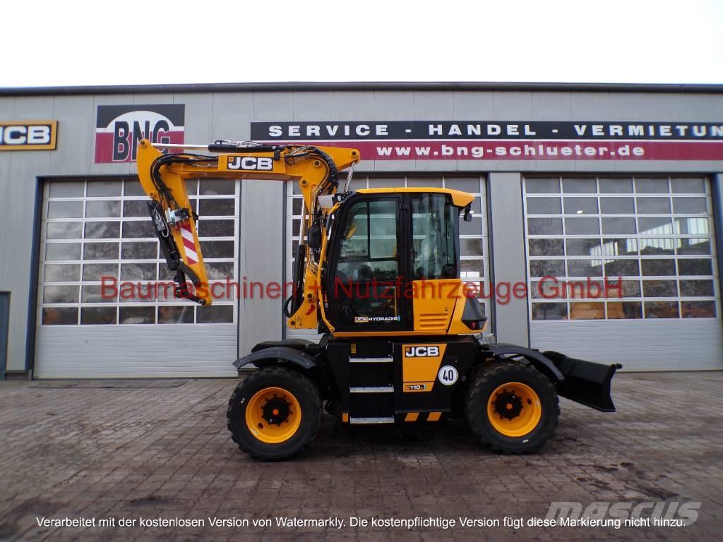 JCB Hydradig 110W Bagri na kolesih