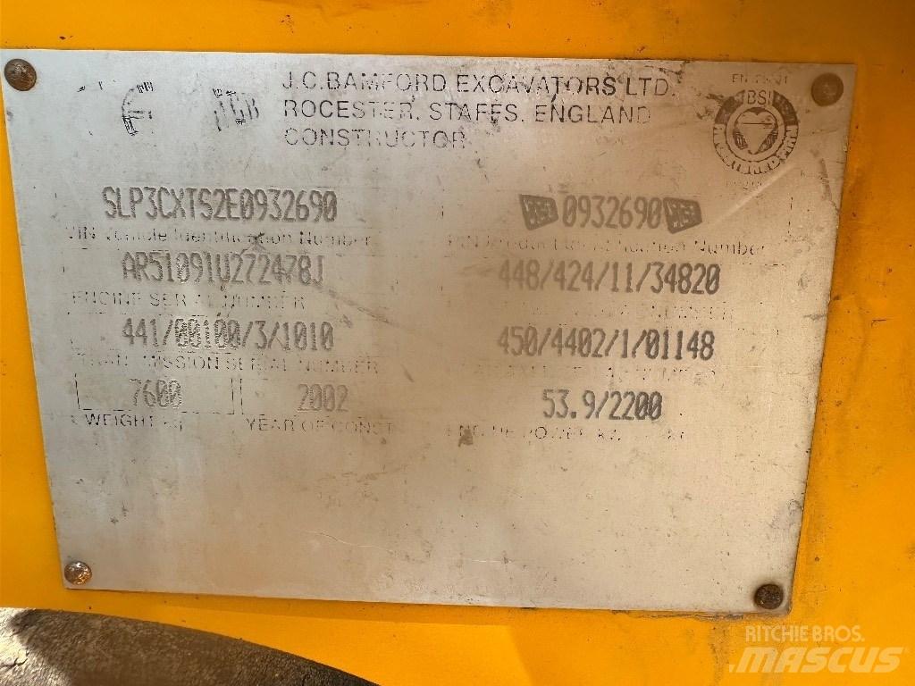 JCB 3 CX Rovokopači