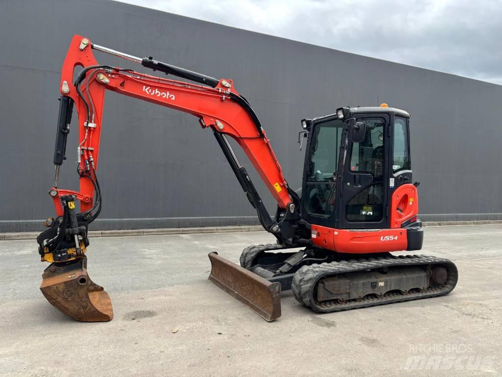 Kubota U 55-4 Mini bagri <7t