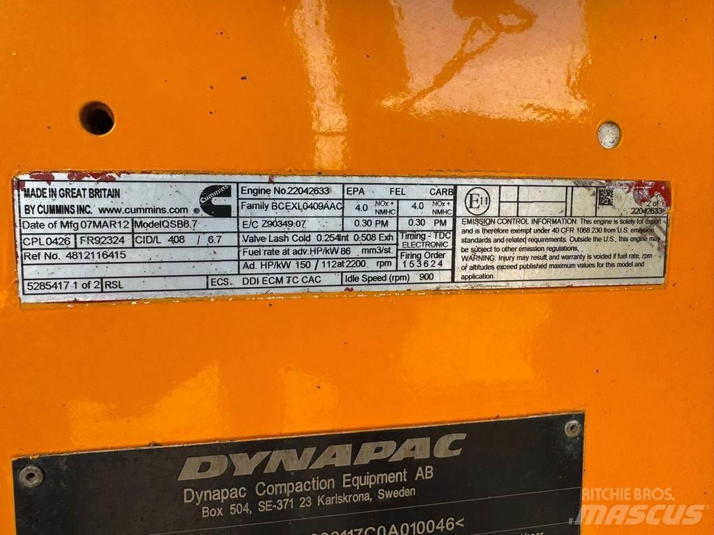 Dynapac CA362PD Enojni valjarji