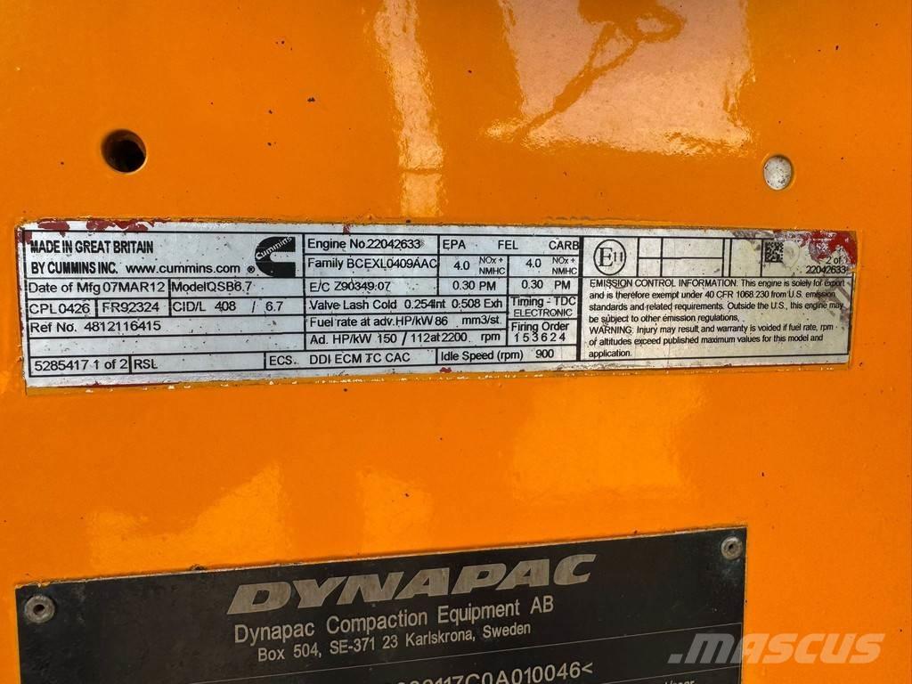 Dynapac CA362PD Enojni valjarji