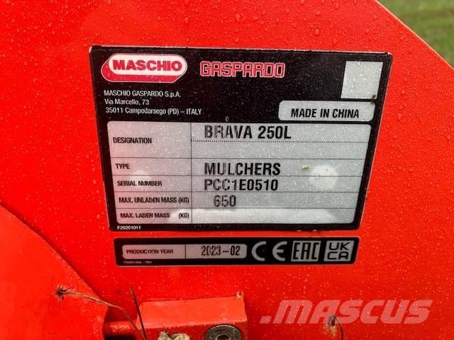 Maschio Brava 250 L Kosilnice za pašnike