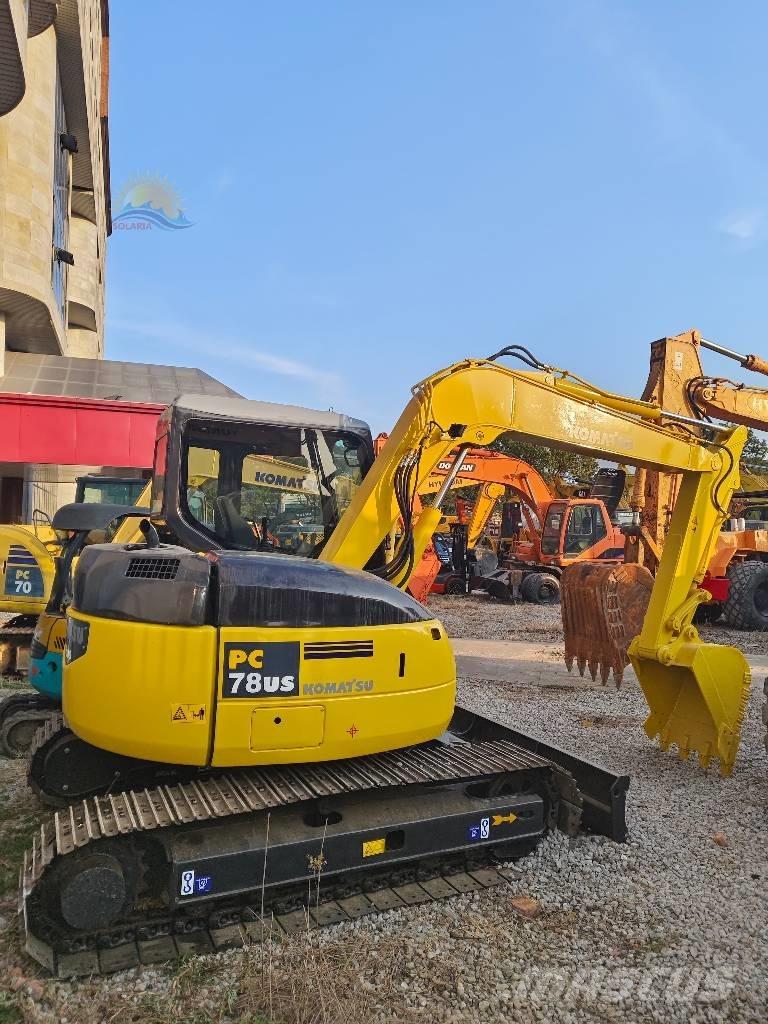 Komatsu PC 78 MR Midi bagri 7t – 12t
