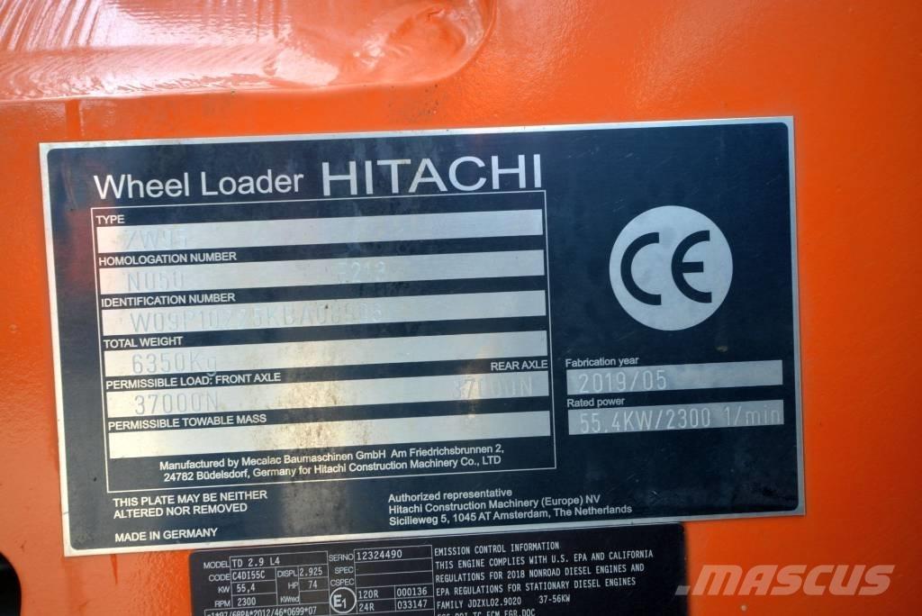 Hitachi ZW 95-6 C Kolesni nakladalci