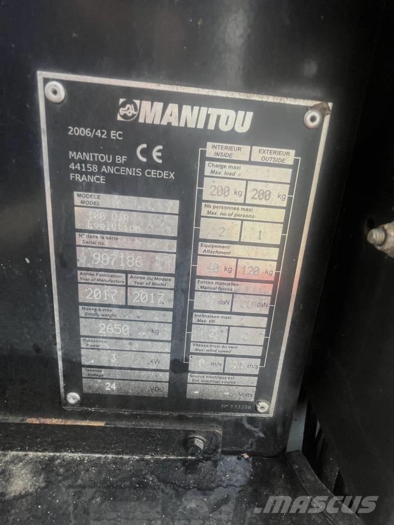 Manitou 100 VJR Vertikalna dvigala