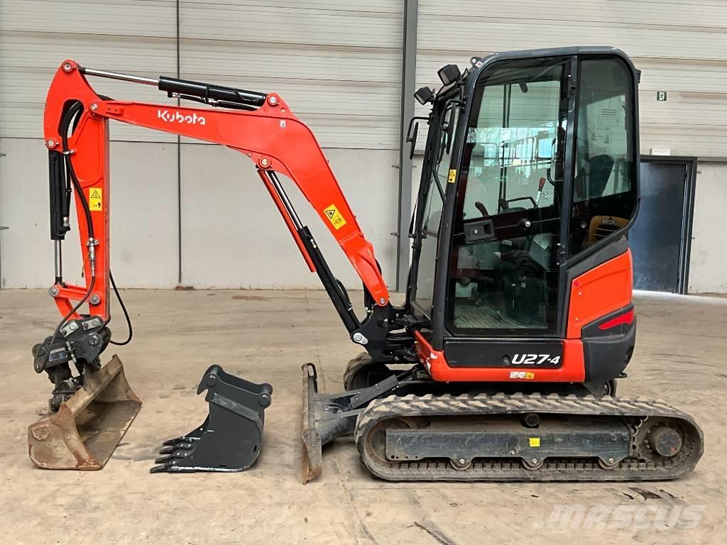 Kubota U 27-4 Mini bagri <7t