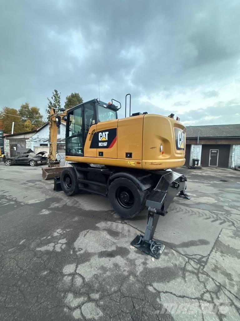 CAT M 316 F Bagri na kolesih