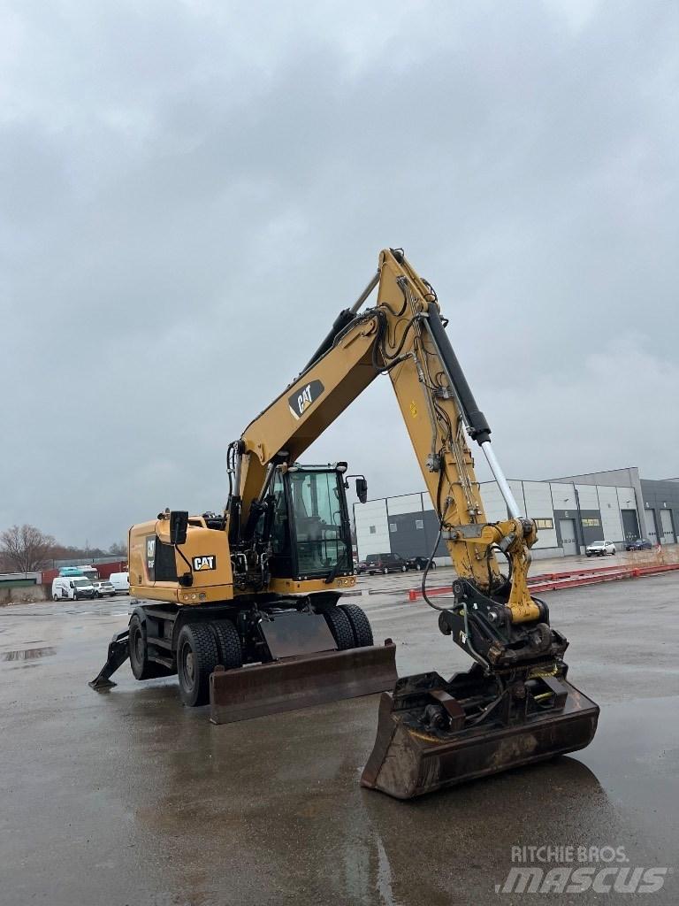 CAT M 316 F Bagri na kolesih
