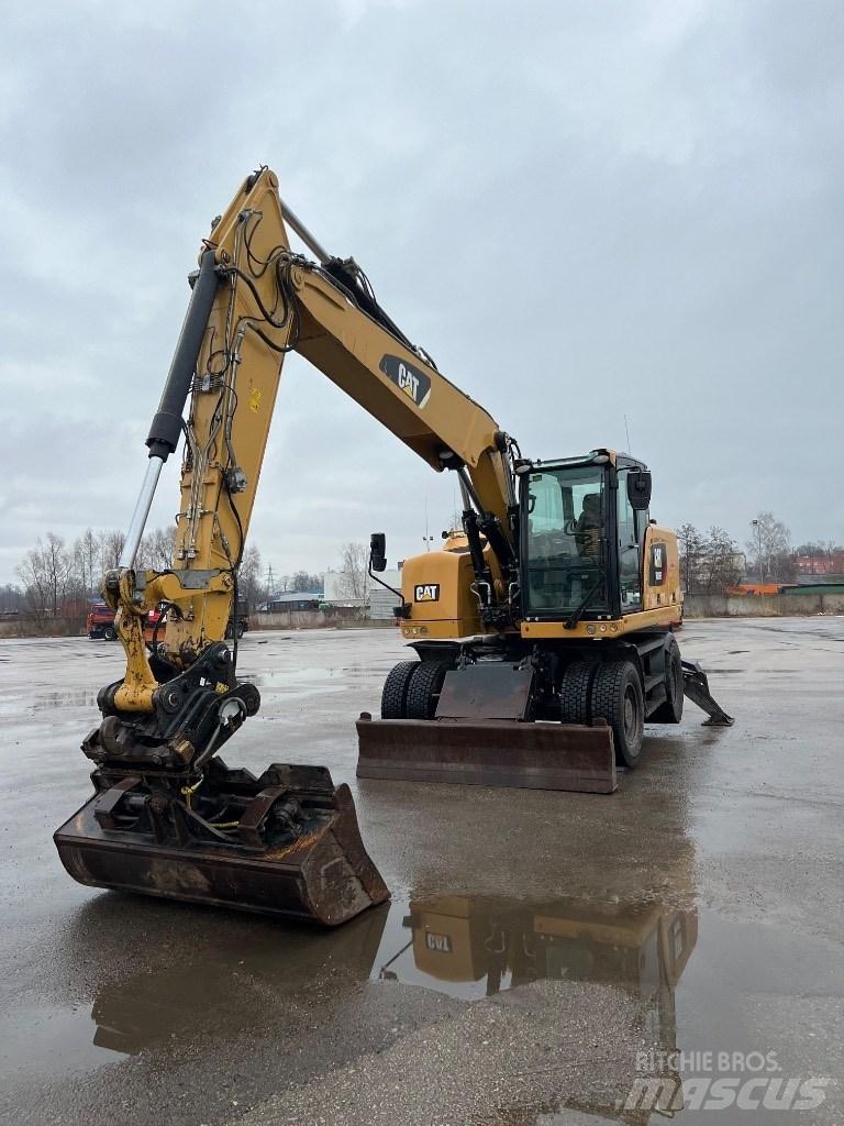CAT M 316 F Bagri na kolesih