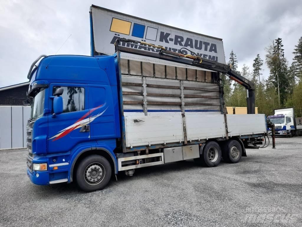 Scania R 560 Tovornjaki z žerjavom