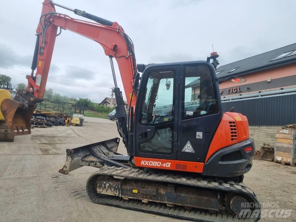 Kubota Kx 080-4 Midi bagri 7t – 12t