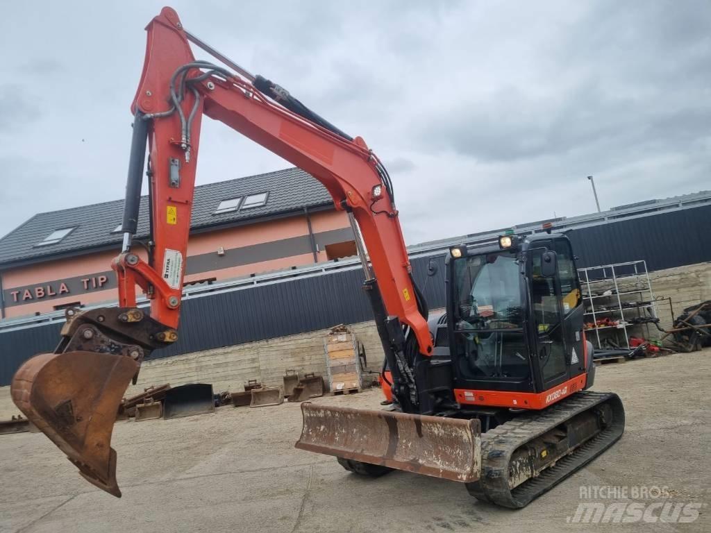 Kubota Kx 080-4 Midi bagri 7t – 12t