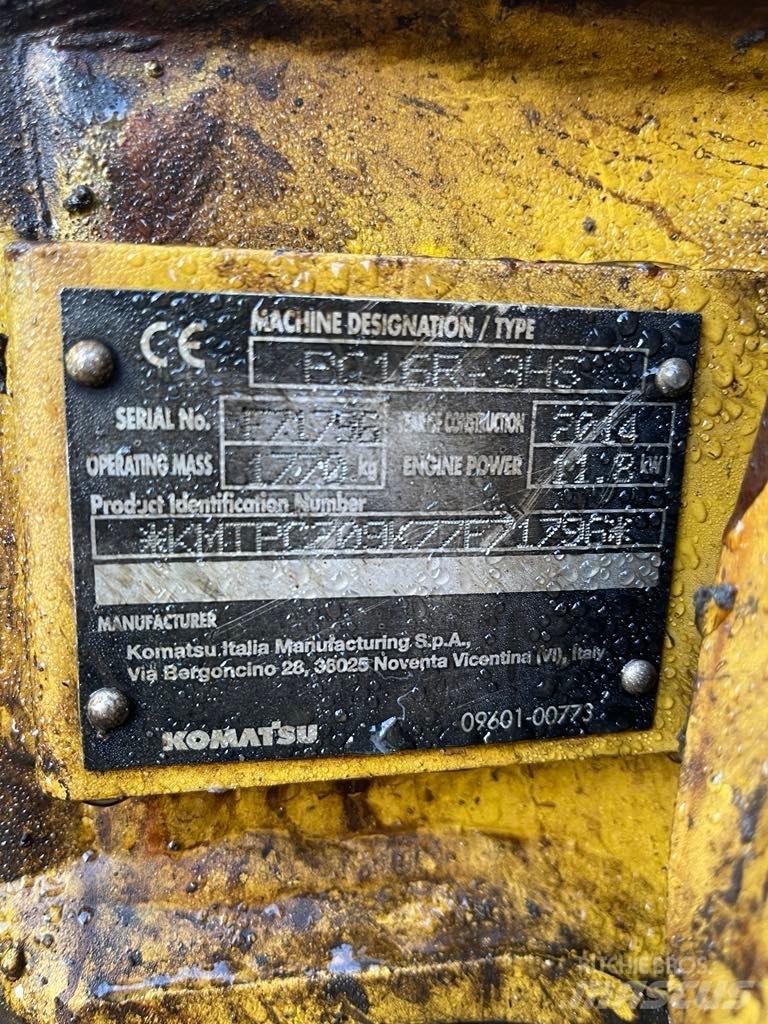 Komatsu PC 16 R-3HS Mini bagri <7t