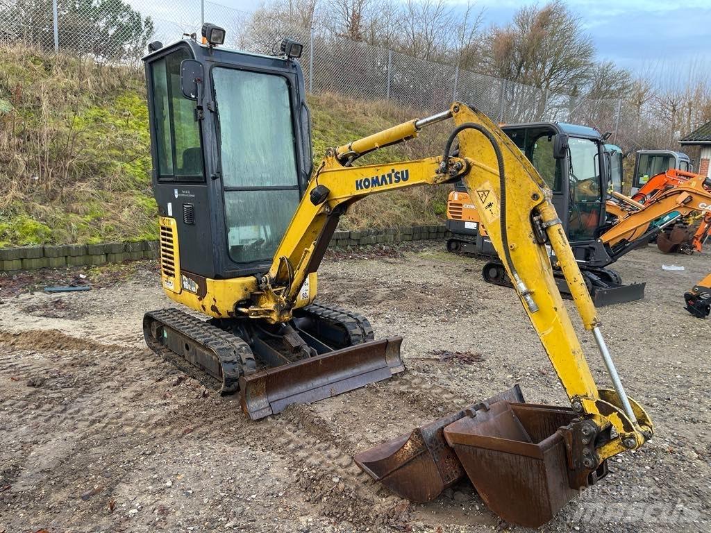 Komatsu PC 16 R-3HS Mini bagri <7t