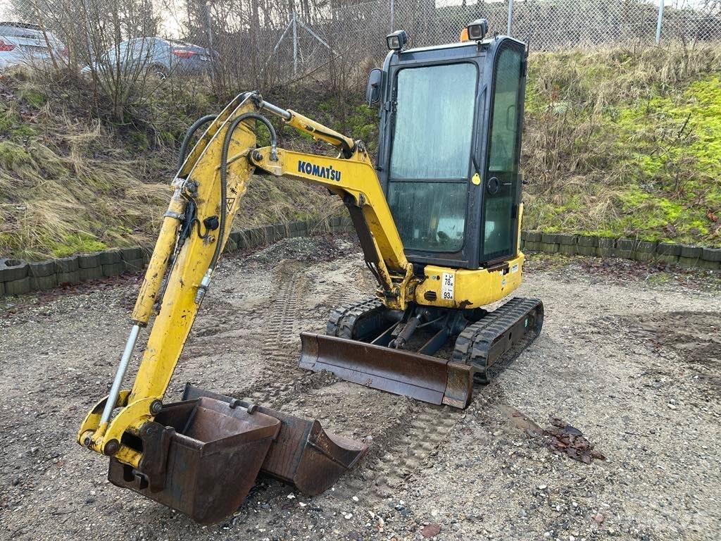 Komatsu PC 16 R-3HS Mini bagri <7t