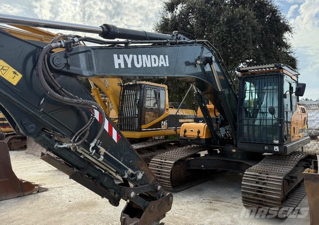 Hyundai HX220AL Bagri goseničarji