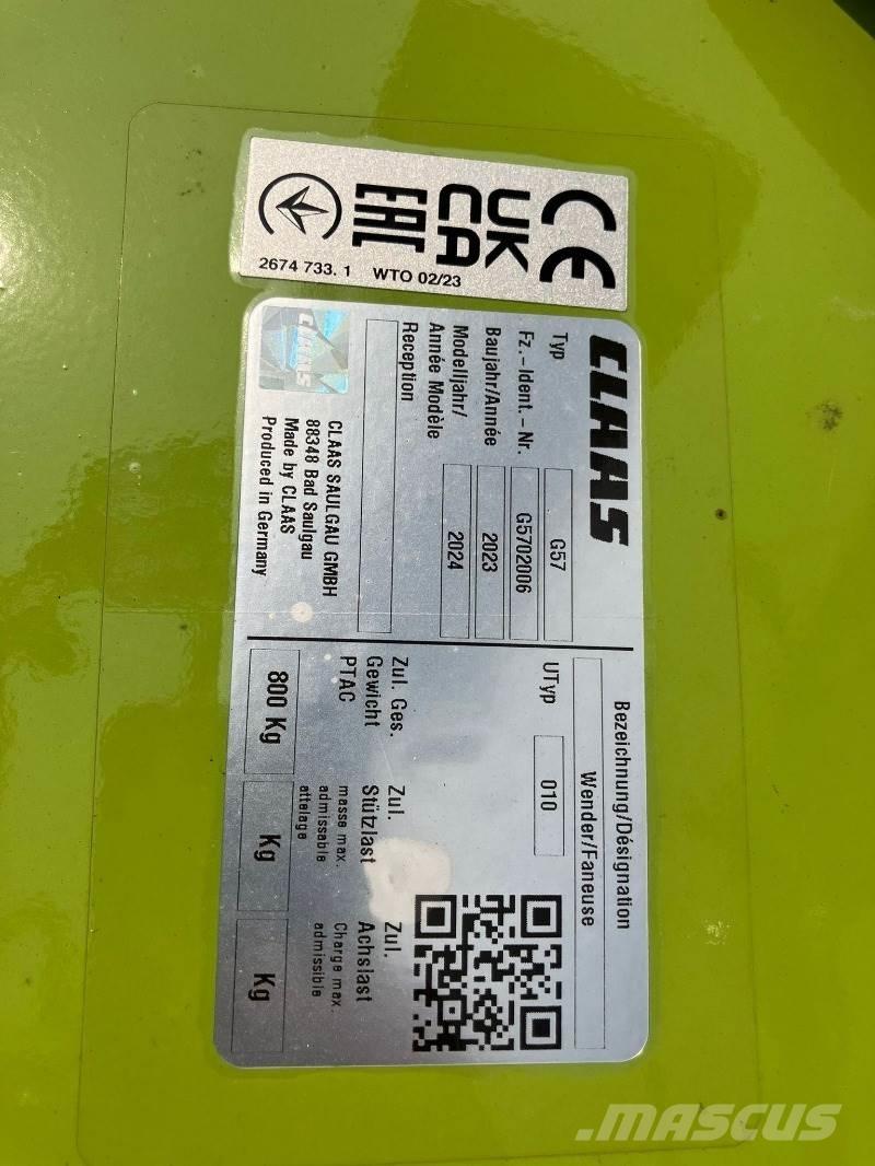 CLAAS Volto 65 Obračalniki in zgrabljalniki