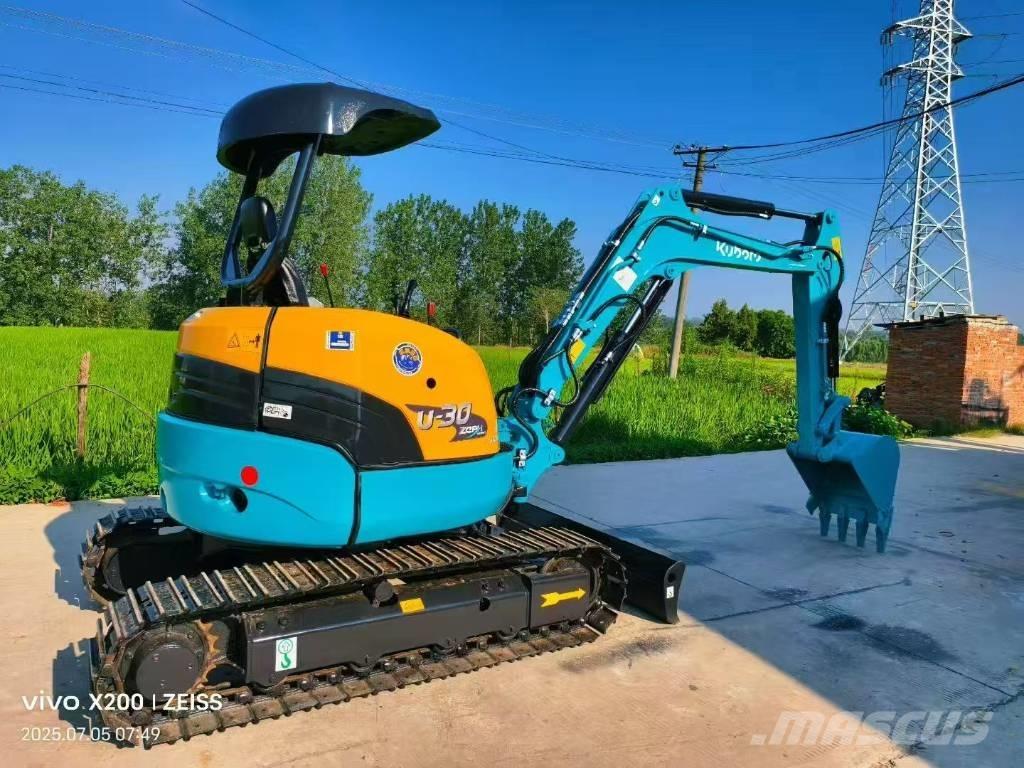 Kubota U 30 Mini bagri <7t