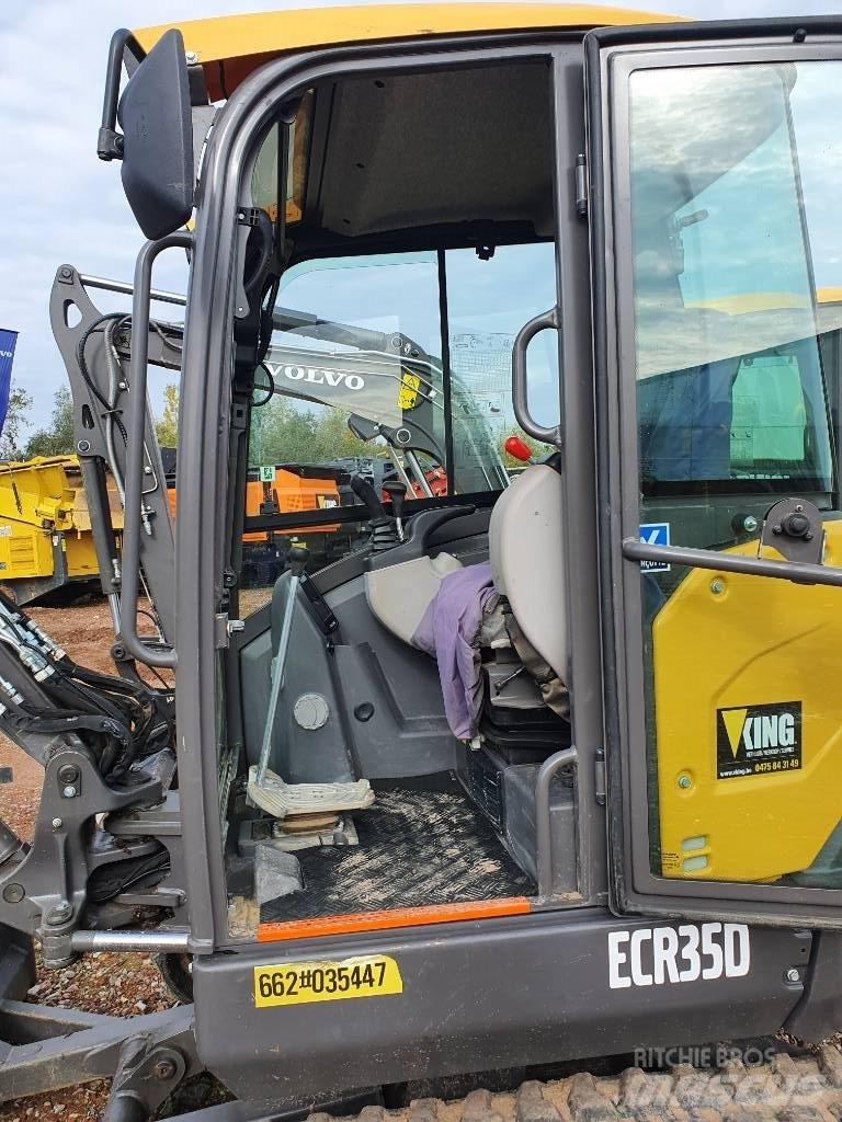 Volvo ECR 35 D Mini bagri <7t