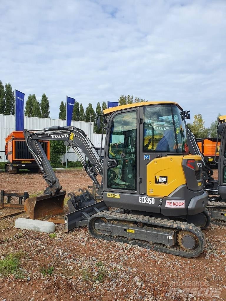 Volvo ECR 35 D Mini bagri <7t