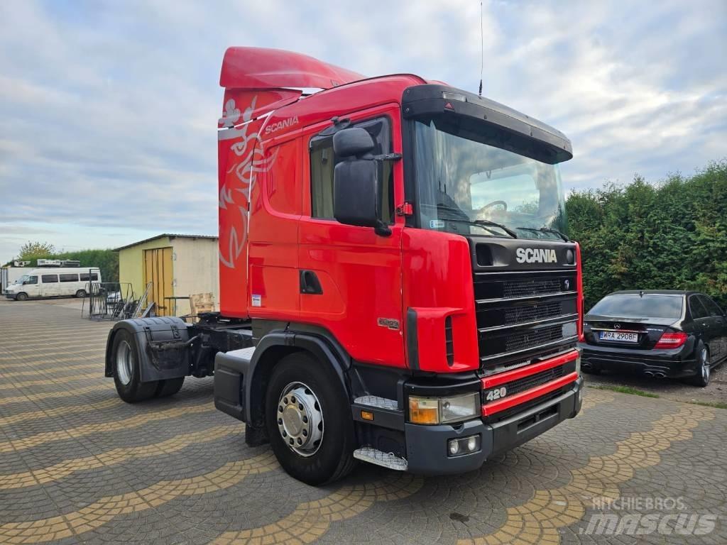 Scania 124 L 420 Vlačilci
