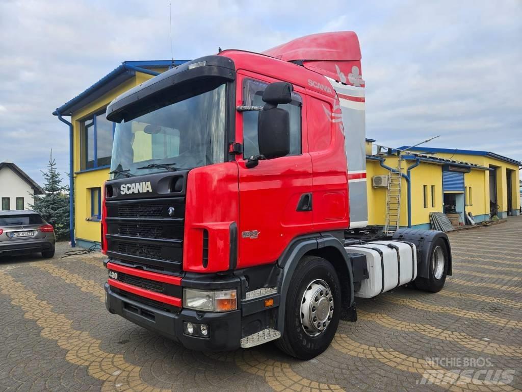 Scania 124 L 420 Vlačilci
