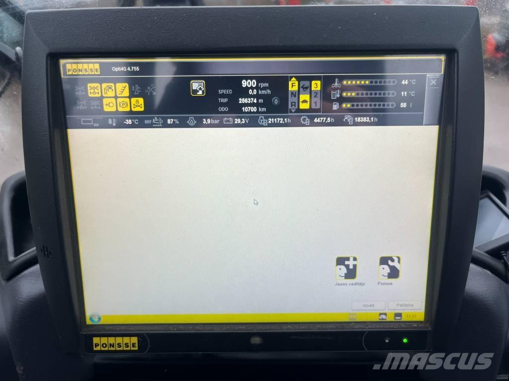 Ponsse Ergo 8W Harvesterji