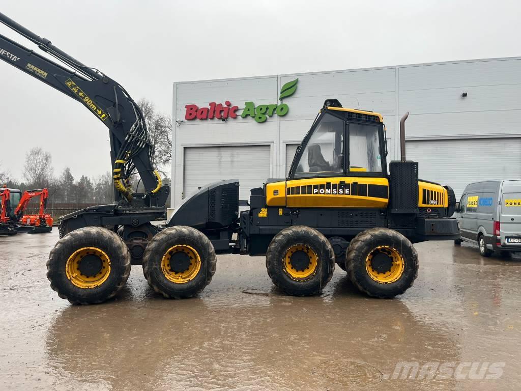 Ponsse Ergo 8W Harvesterji