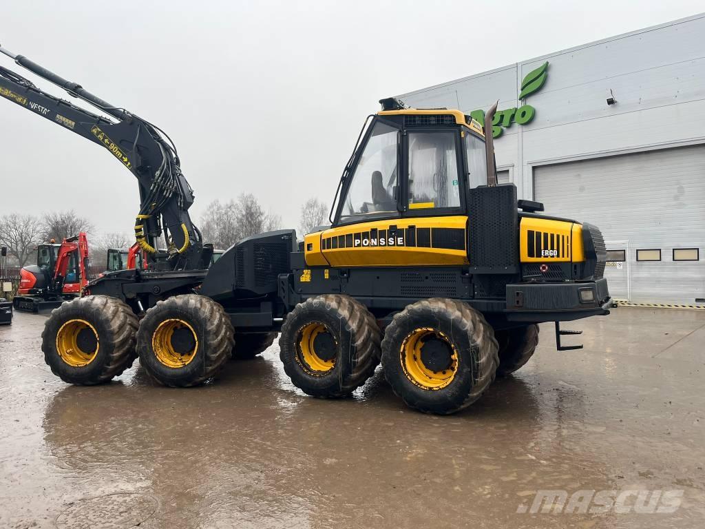 Ponsse Ergo 8W Harvesterji