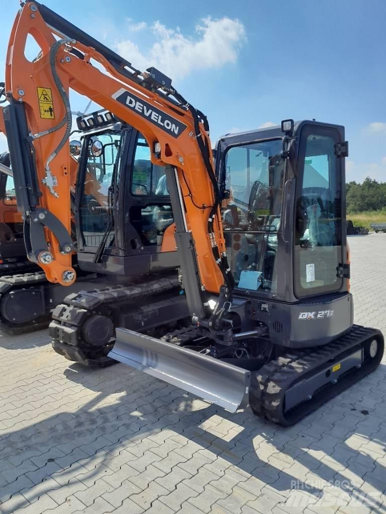 Doosan DX 27 Z-7 Mini bagri <7t