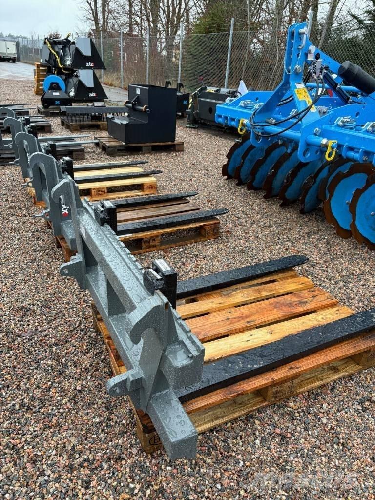 XYZ Pallgafflar Priključki za čelni nakladalec