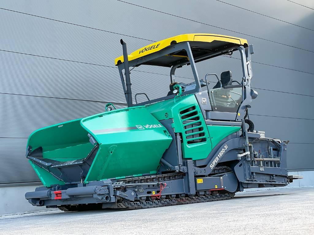 Vögele SUPER 1800-3I Asfaltni finišerji