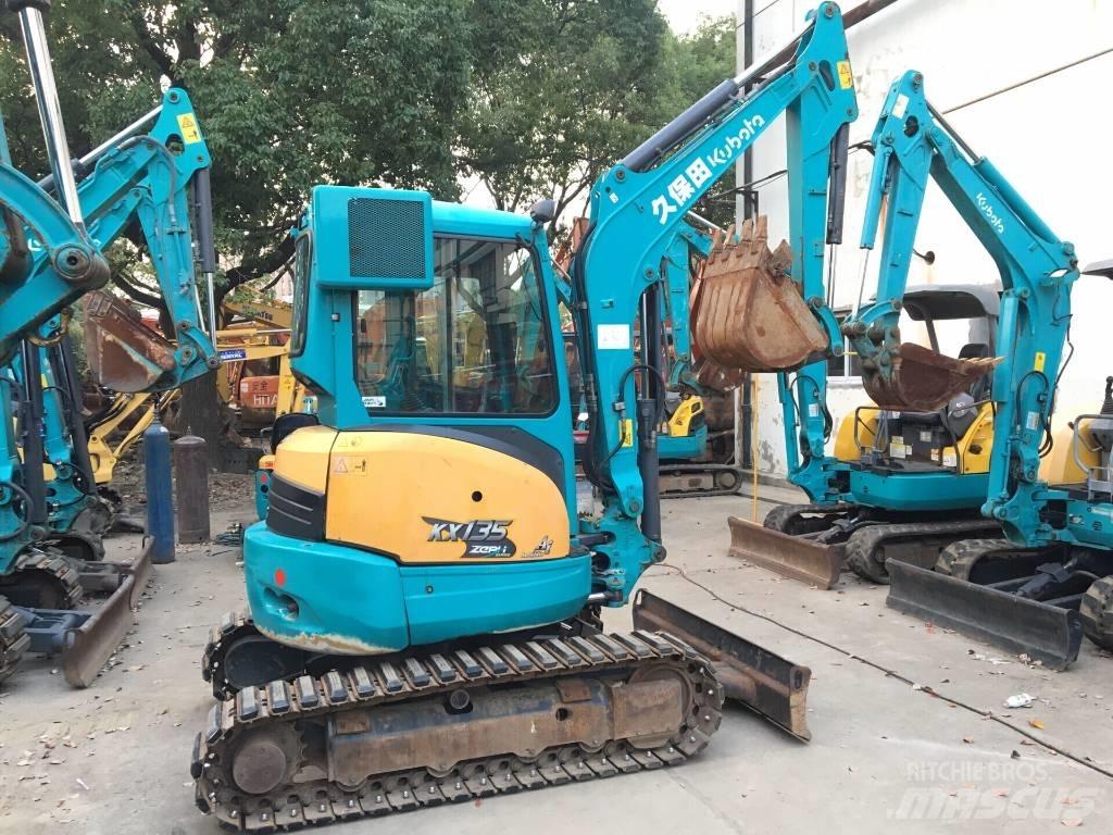 Kubota KX135 Mini bagri <7t