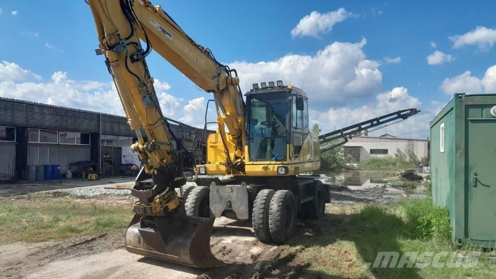 Komatsu PW 140-7 Bagri na kolesih