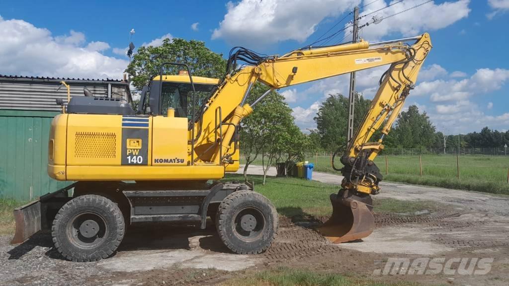 Komatsu PW 140-7 Bagri na kolesih
