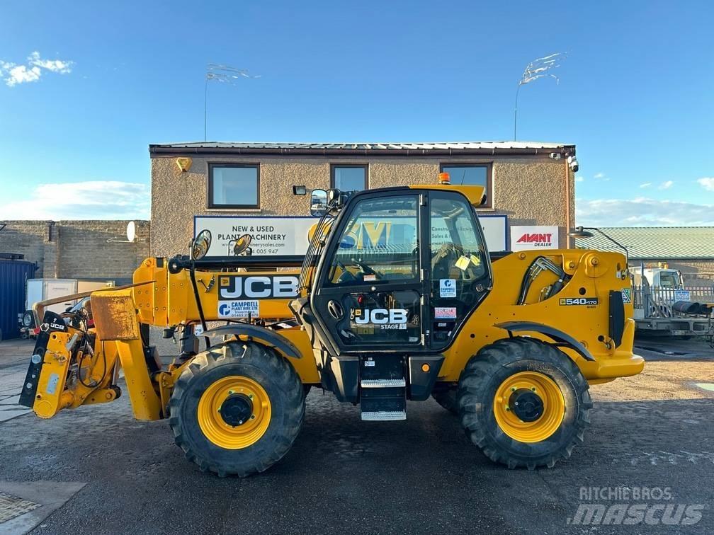 JCB 540-170 Teleskopski viličarji