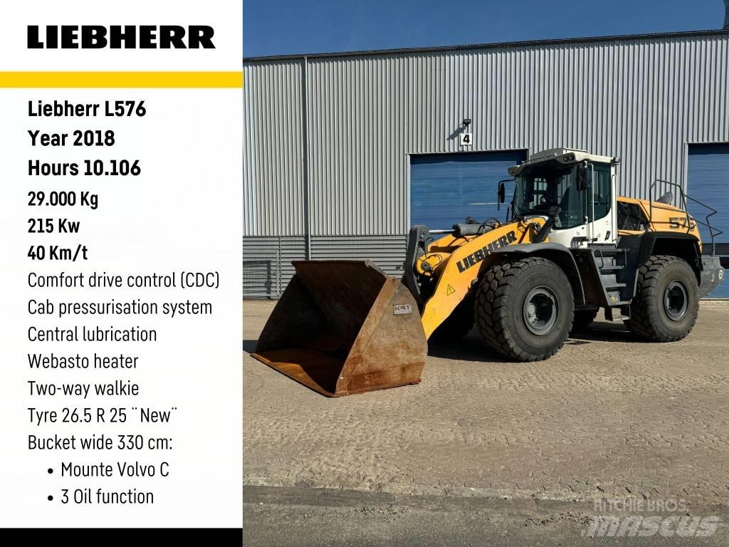 Liebherr L 576 Kolesni nakladalci