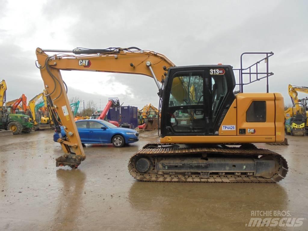 CAT 313 GC Bagri goseničarji