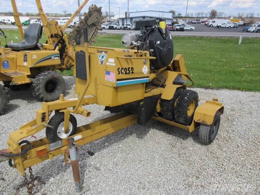 Vermeer SC252 Rezkalci panjev/štorov