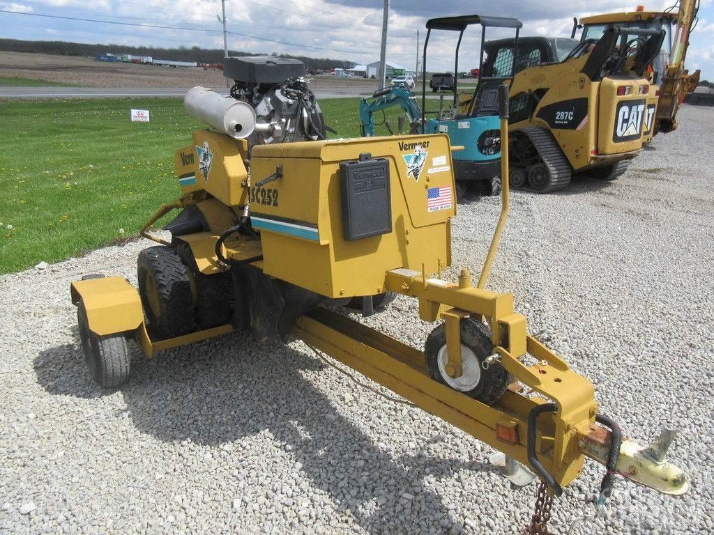 Vermeer SC252 Rezkalci panjev/štorov