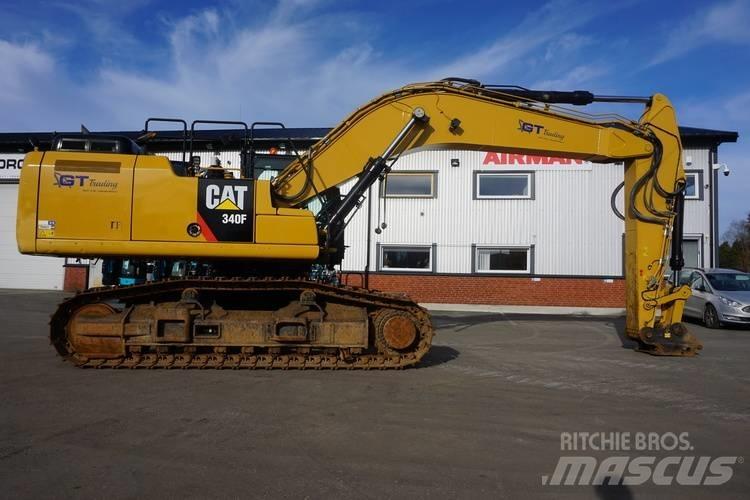 CAT 340F Bagri goseničarji