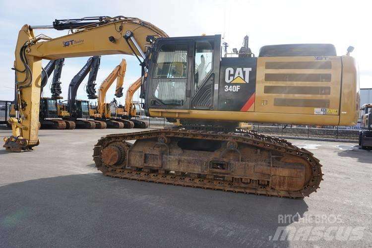 CAT 340F Bagri goseničarji