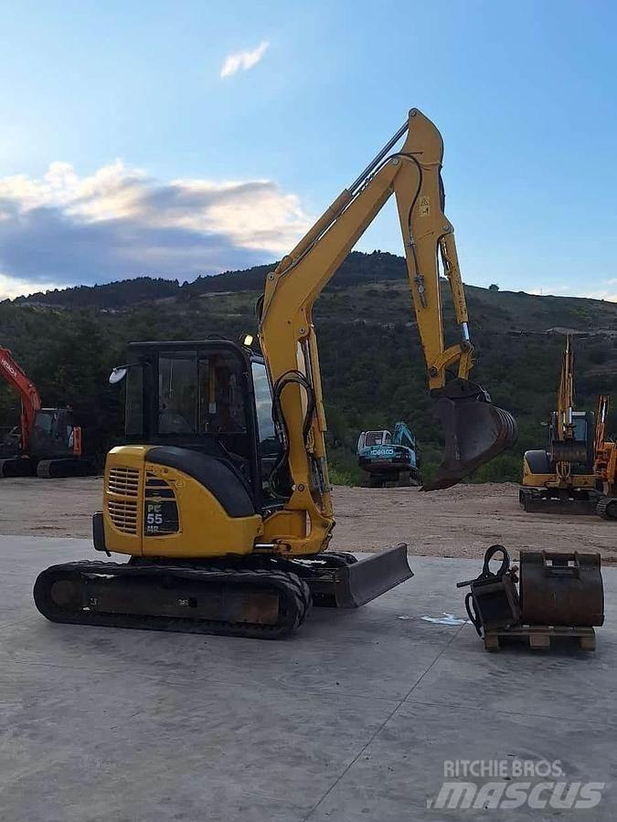 Komatsu PC55 Mini bagri <7t
