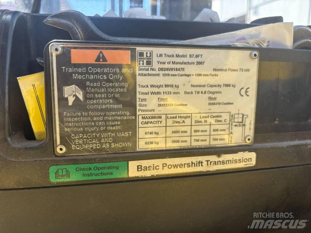 Hyster S7.0FT Plinski viličarji