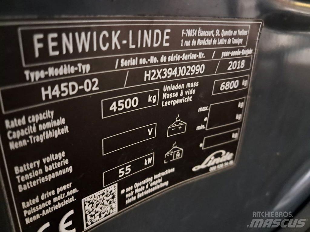 Linde H45D-02 Dizelski viličarji
