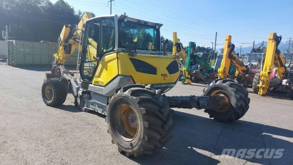 Menzi Muck M535 Bagri na kolesih